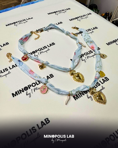 Collana Seta Charm