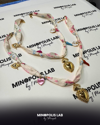 Collana Seta Charm